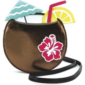 Sleepyville Critters Tropical Tiki Coconut Drink handbag